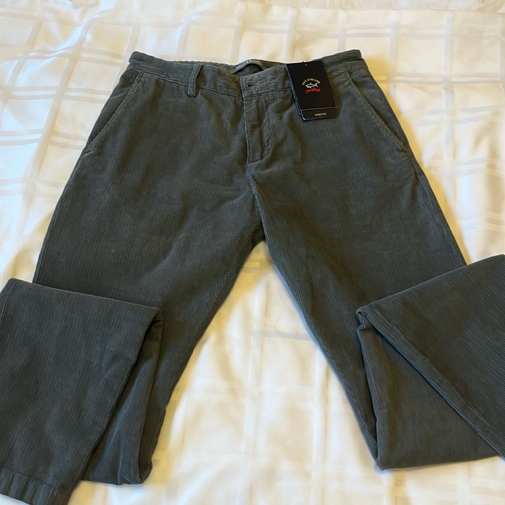 Paul & Shark gray stretch pants